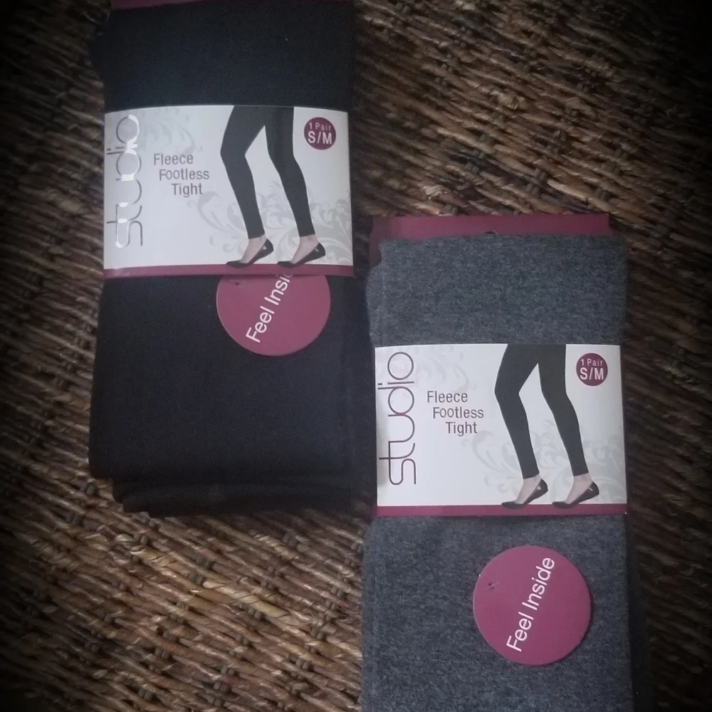 Fleece Tights Set❄ - Picture 1 of 6